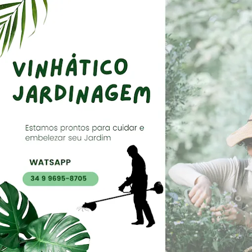 Flyer Vinhático Jardinagem