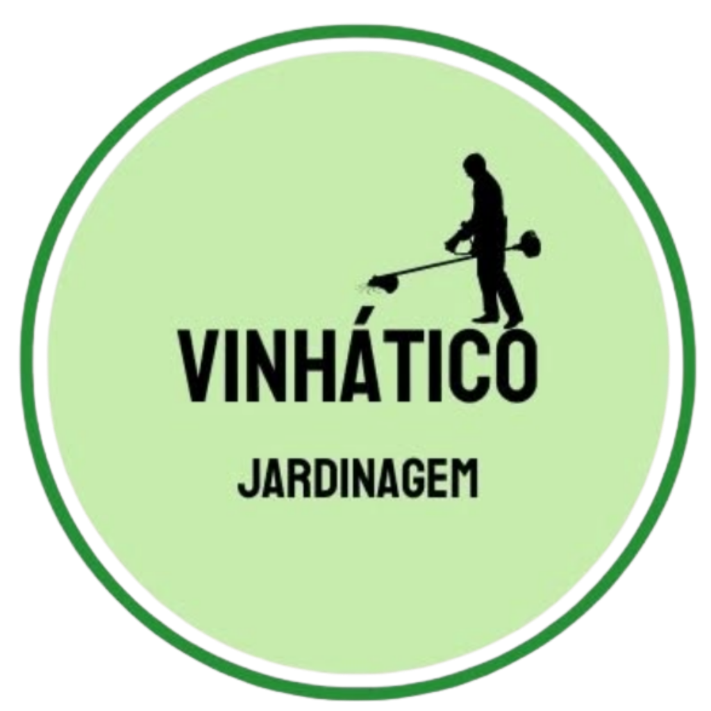Vinhático Jardinagem Logo