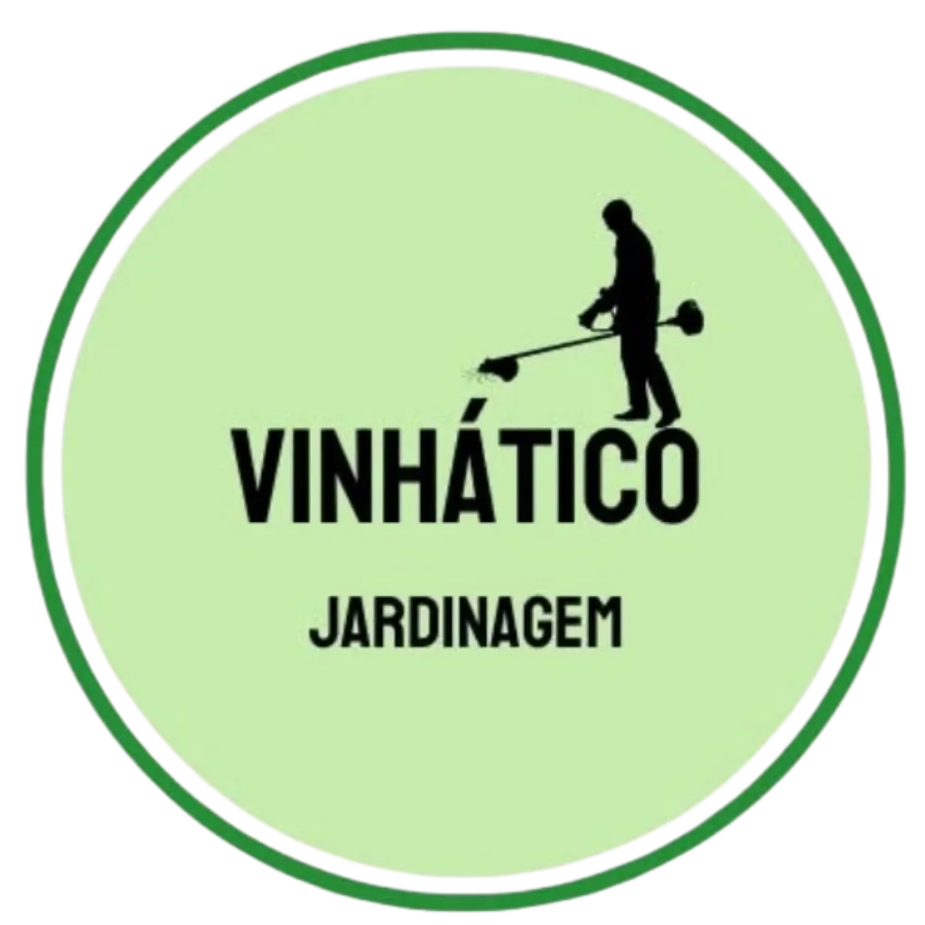 Vinhático Jardinagem Logo